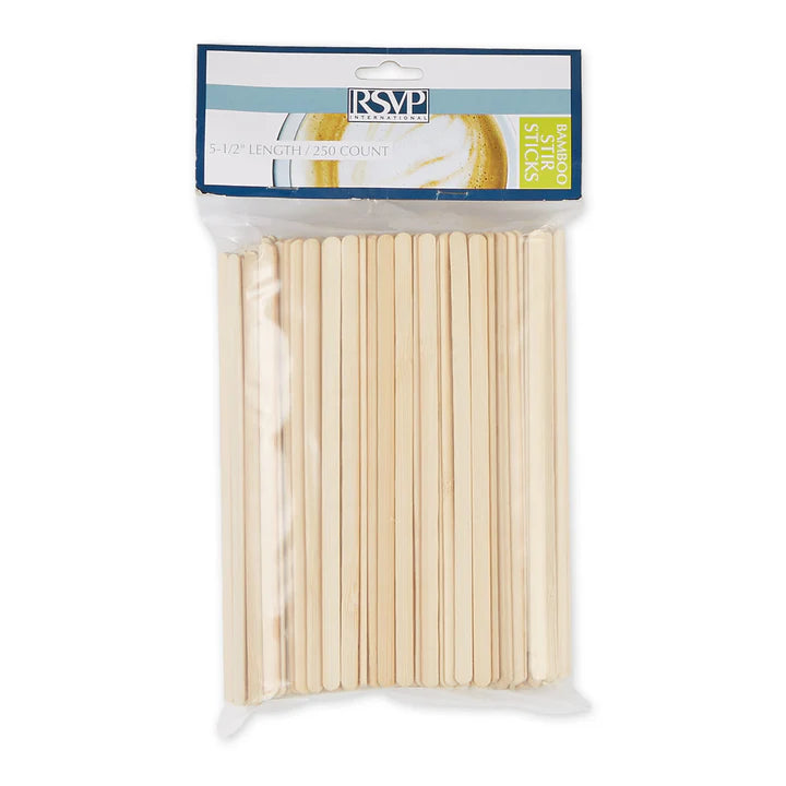 Bamboo Stir Sticks - 250 Count