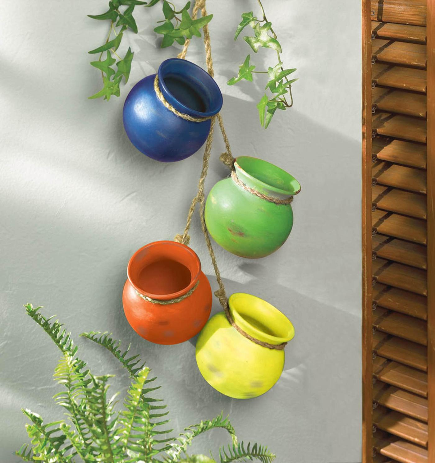 Fiesta Dangling Pots