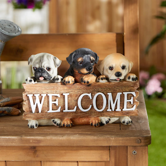 Puppy Welcome Sign