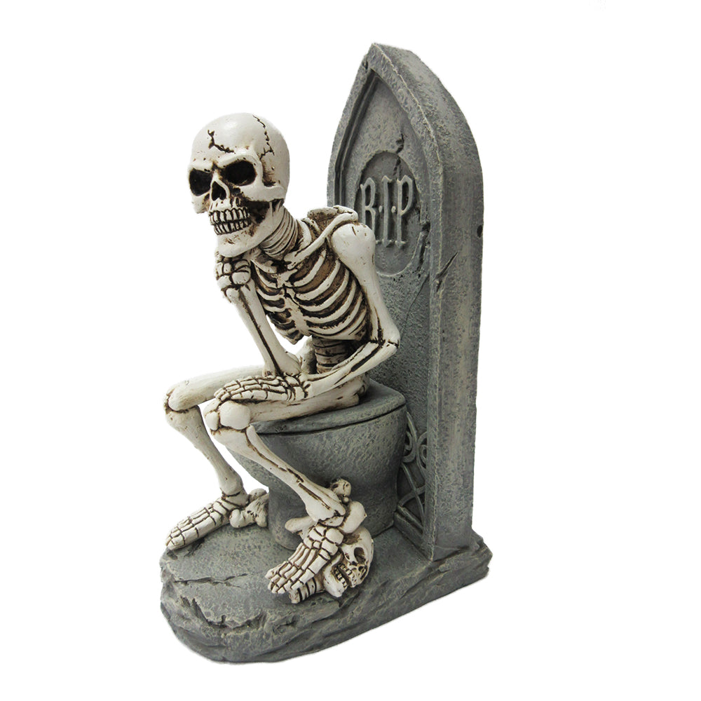 Skeleton Toilet Thinker