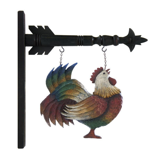 11.7 Inch Multi Color Resin Rooster Arrow Replacement