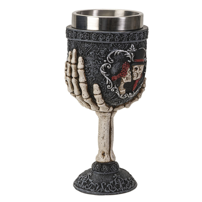 Skeleton Couple Goblet