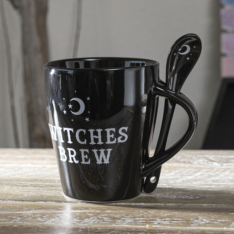 Witches Brew Mug And Spoon Set