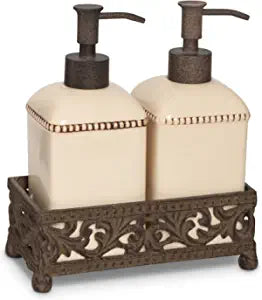 Acanthus Double Soap/Lotion Dispenser