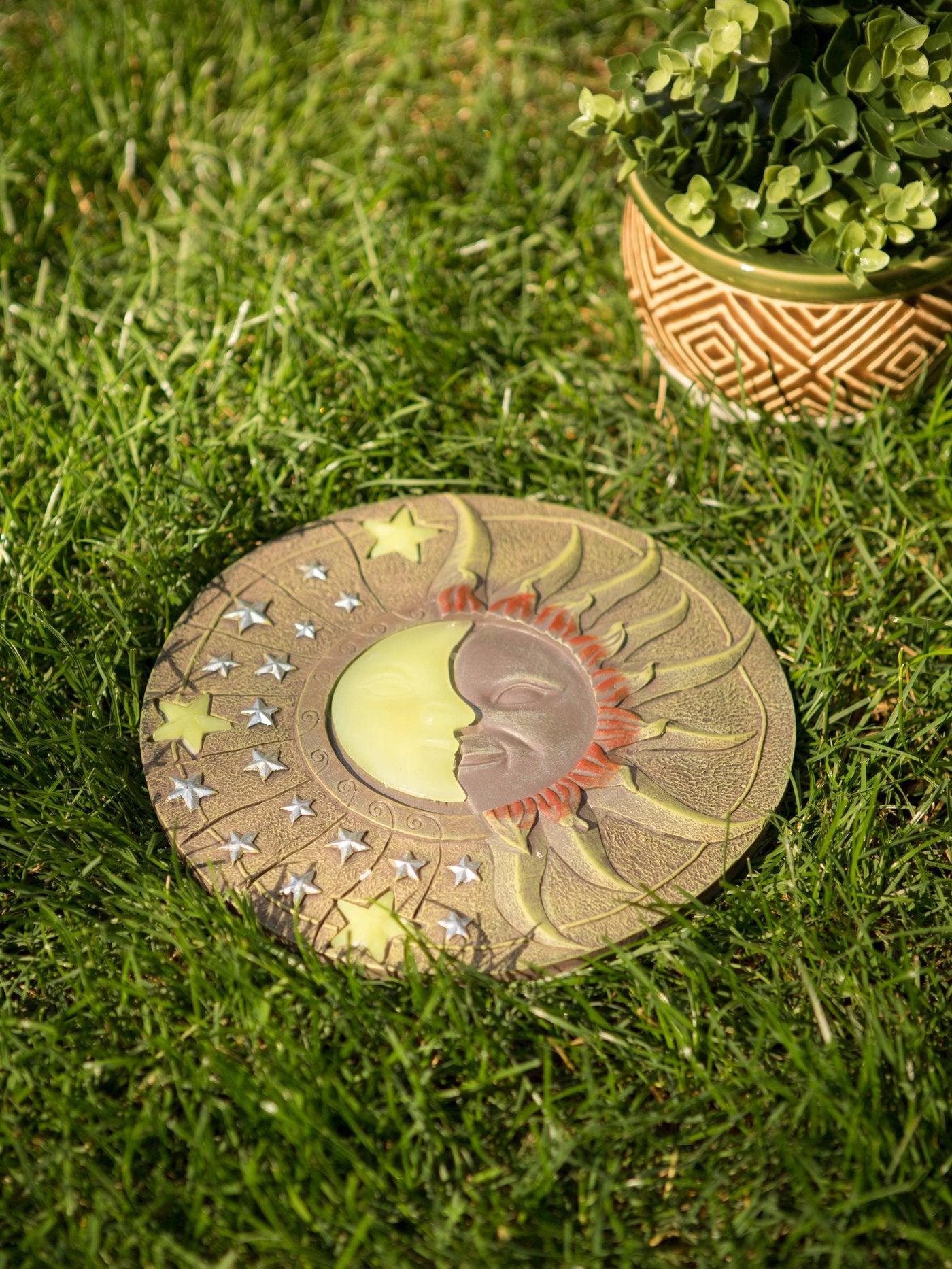 Celestial Glow-In-Dark Stepping Stone