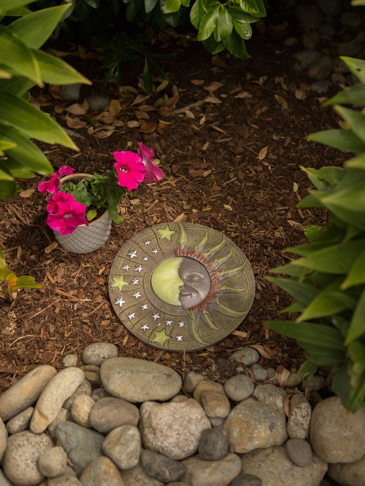 Celestial Glow-In-Dark Stepping Stone