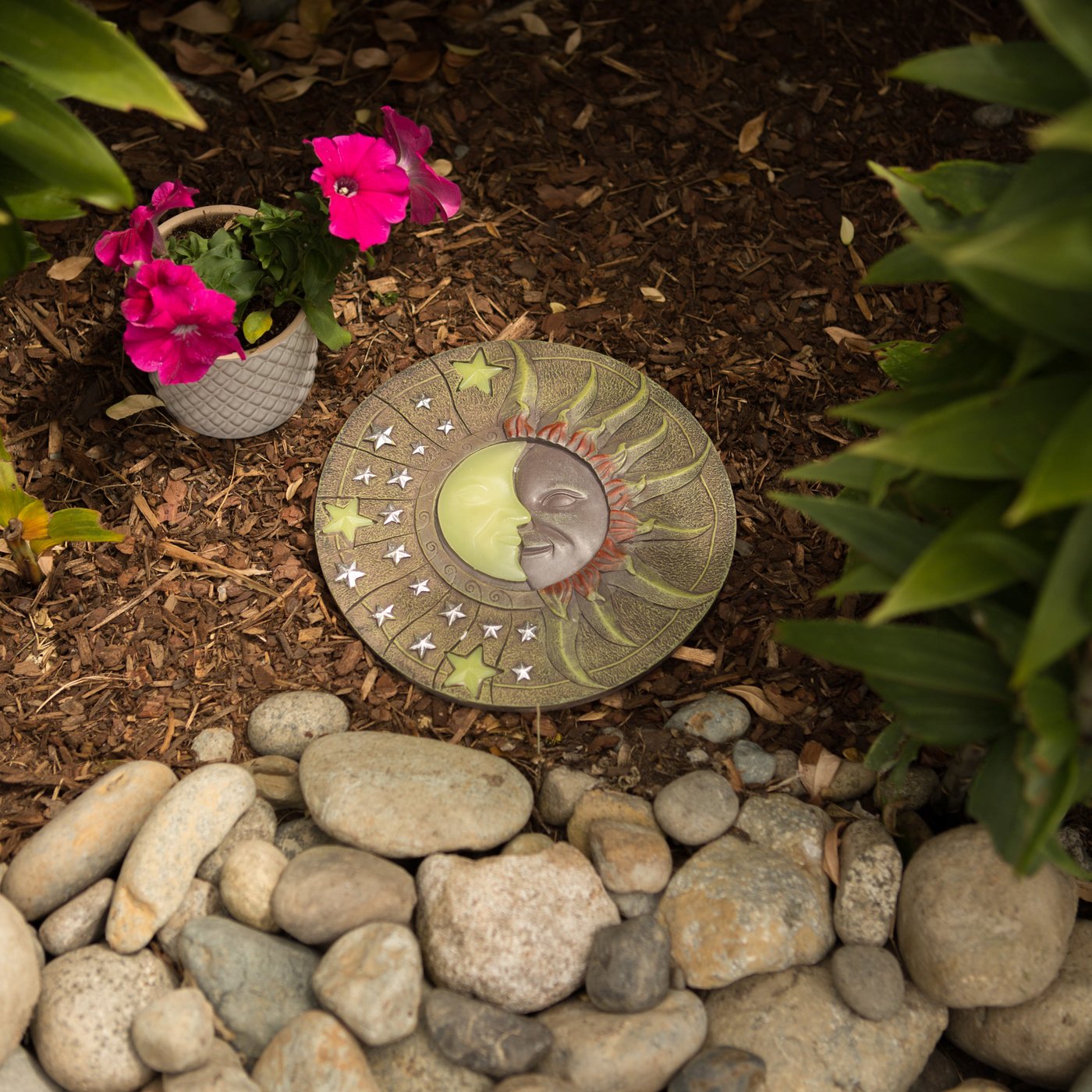 Celestial Glow-In-Dark Stepping Stone