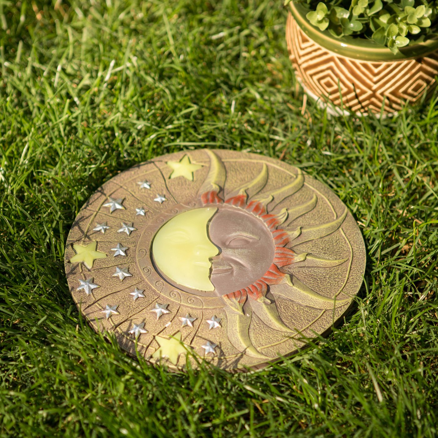 Celestial Glow-In-Dark Stepping Stone