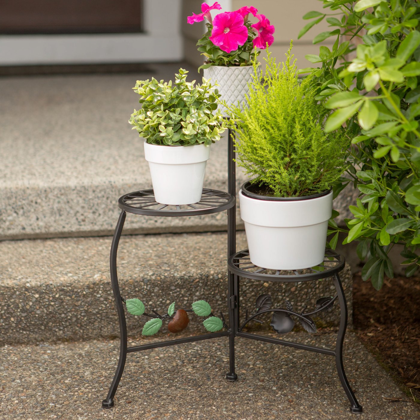 Country Apple Plant Stand