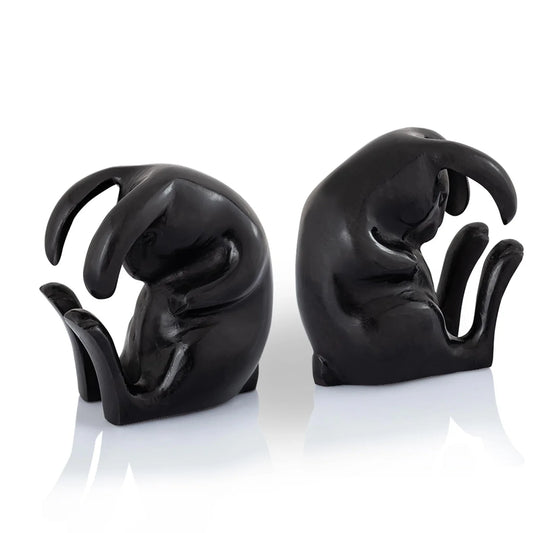 Rabbit Bookends Pair