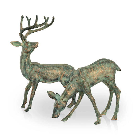 Garden Deer Pair