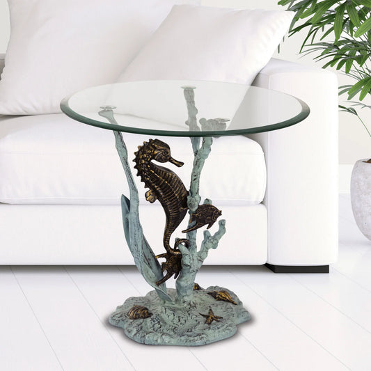 Seahorse End Table