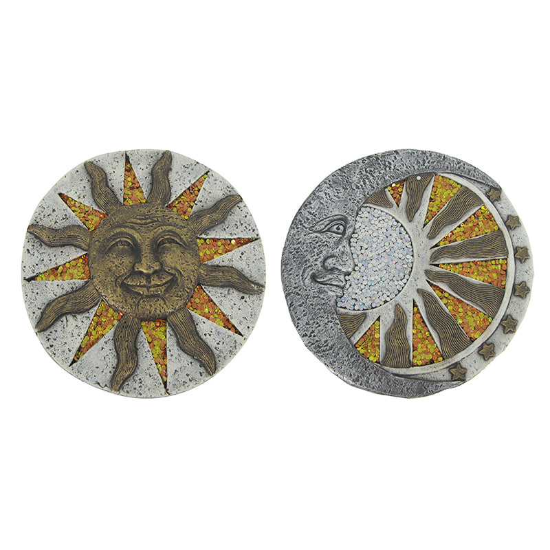 10 In. Sunface Stepping Stone 2-Asst.