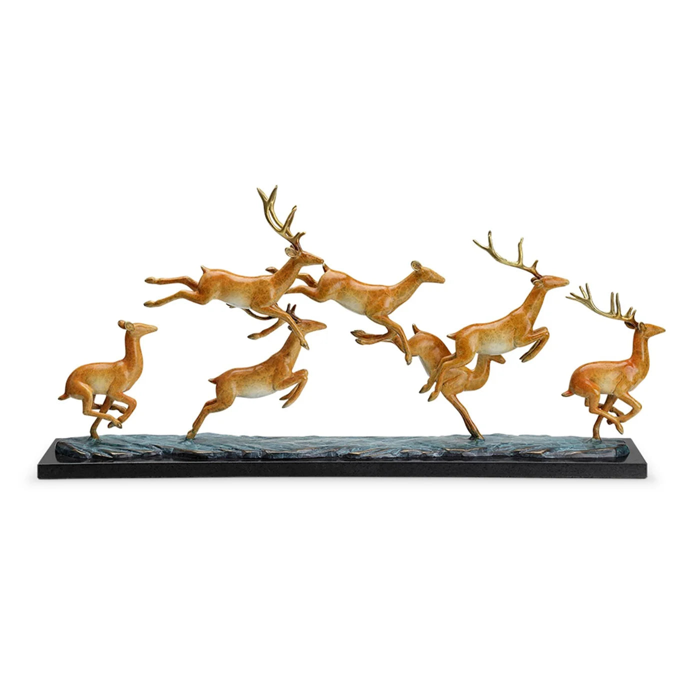 Leaping Deer Herd