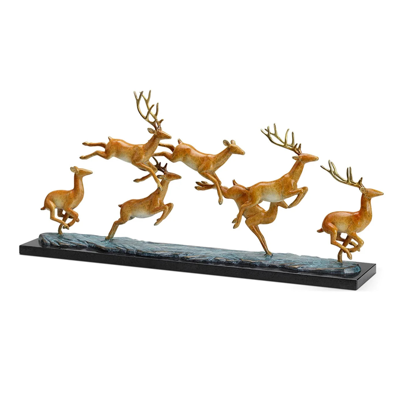 Leaping Deer Herd