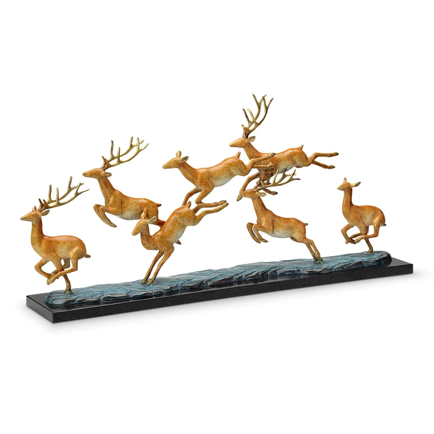 Leaping Deer Herd