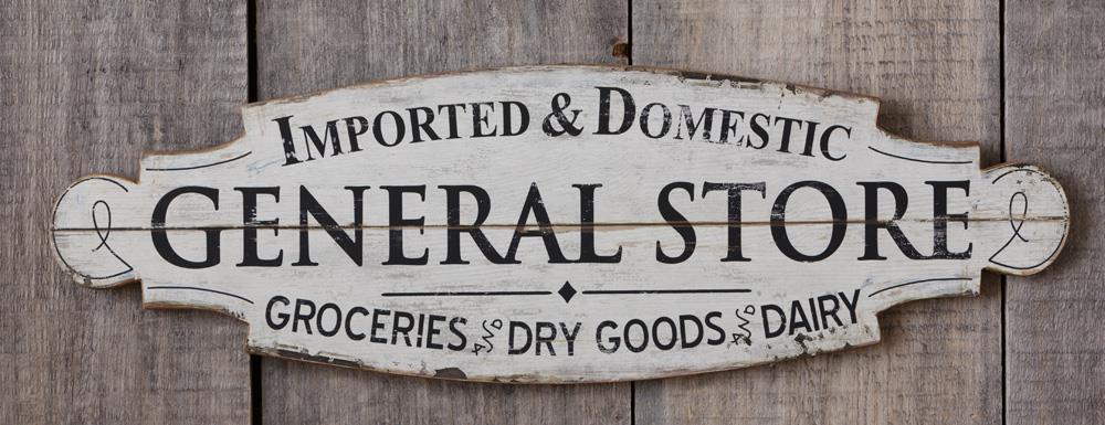 Sign - General Store