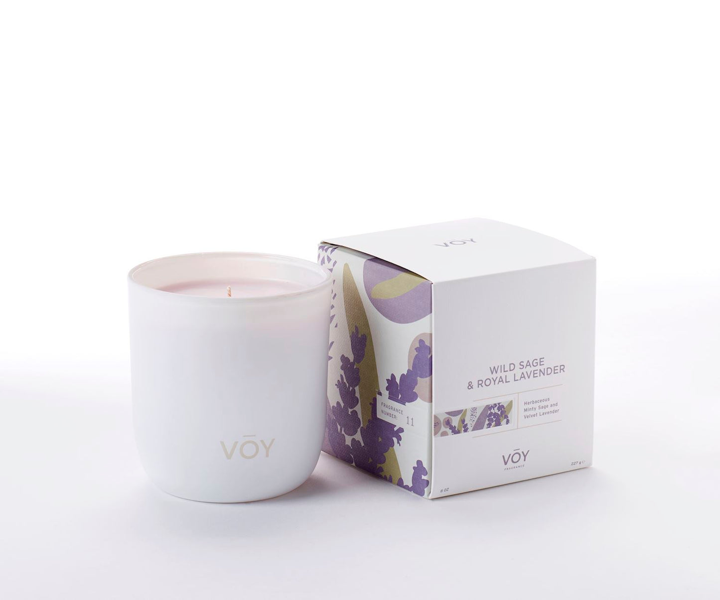 Wild Sage & Royal Lavender, 8oz. Scented Candle