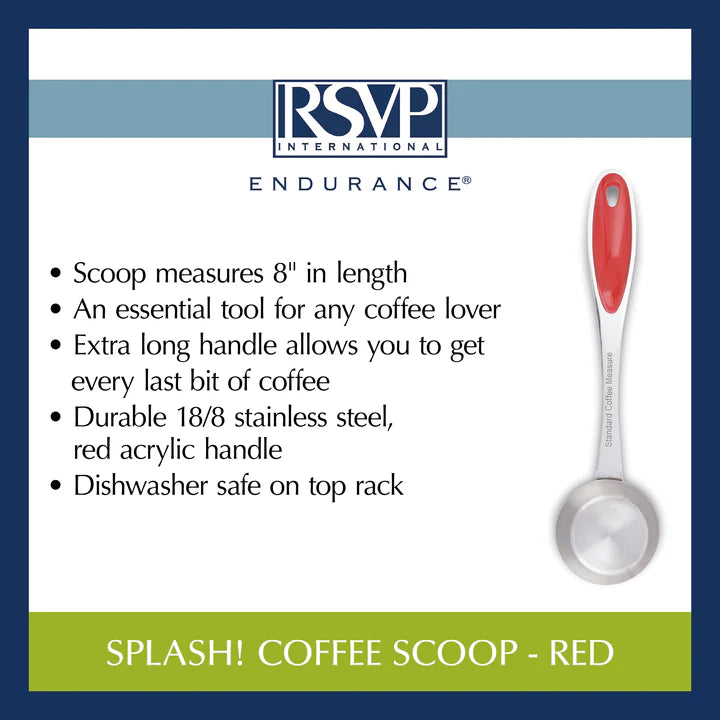 Splash! Coffee Scoop - Red