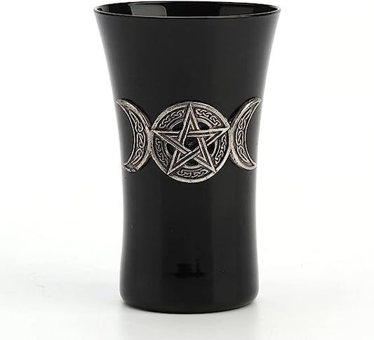 Triple Moon Pentagram Shot Glass