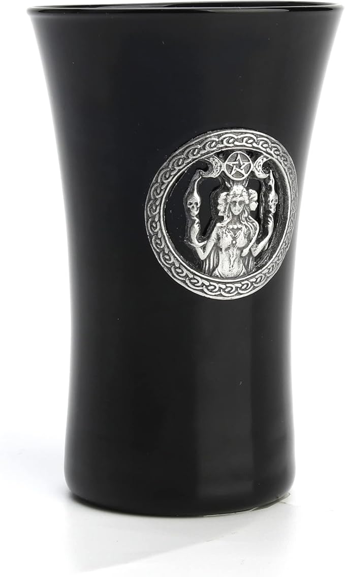 Triple Moon Goddess Hecate Shot Glass