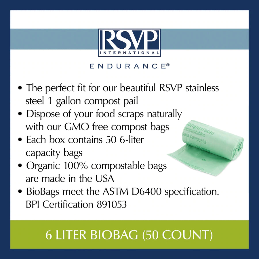 6 Liter Biobag (50 Count)