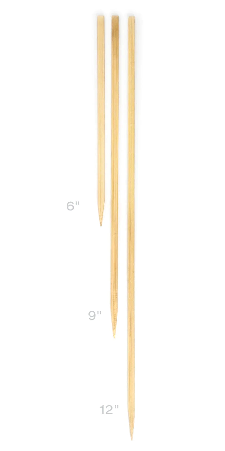 Bamboo Skewer - 12In Flat - 50 Ct.