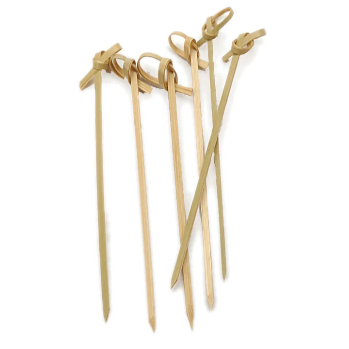 Bamboo Knot Picks - 4 1/2In - 50Ct