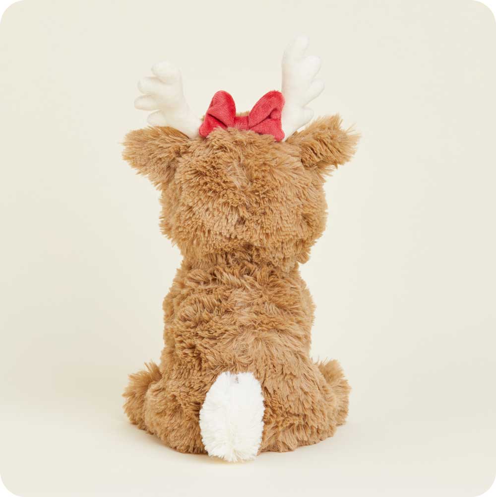 Red Bow Reindeer Warmies