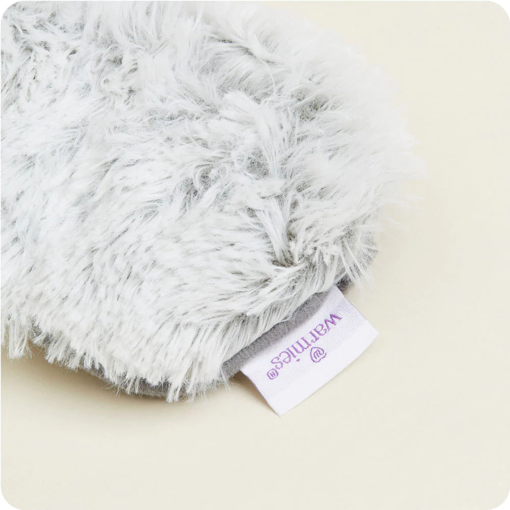 Marshmallow Gray Warmies Eye Mask