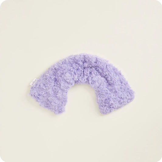 Curly Purple Warmies Neck Wrap