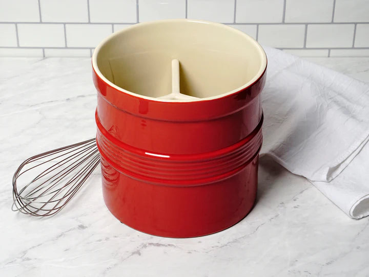 Oversized Tool Crock - Red