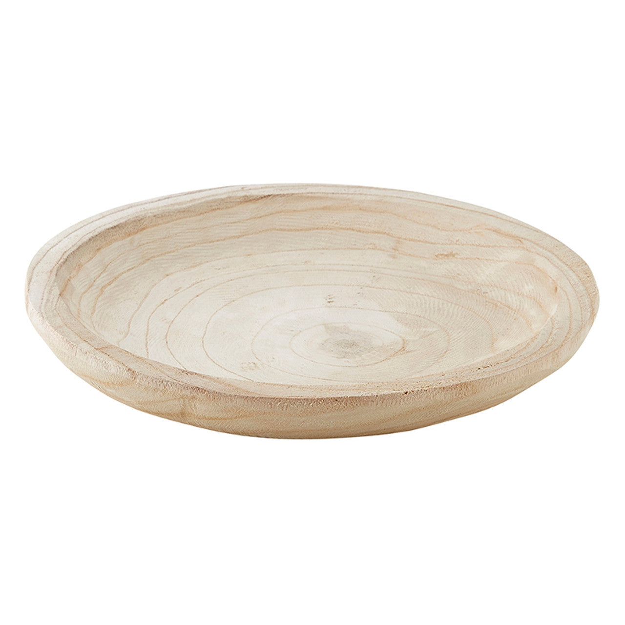 Paulownia Medium Bowl - Ntrl