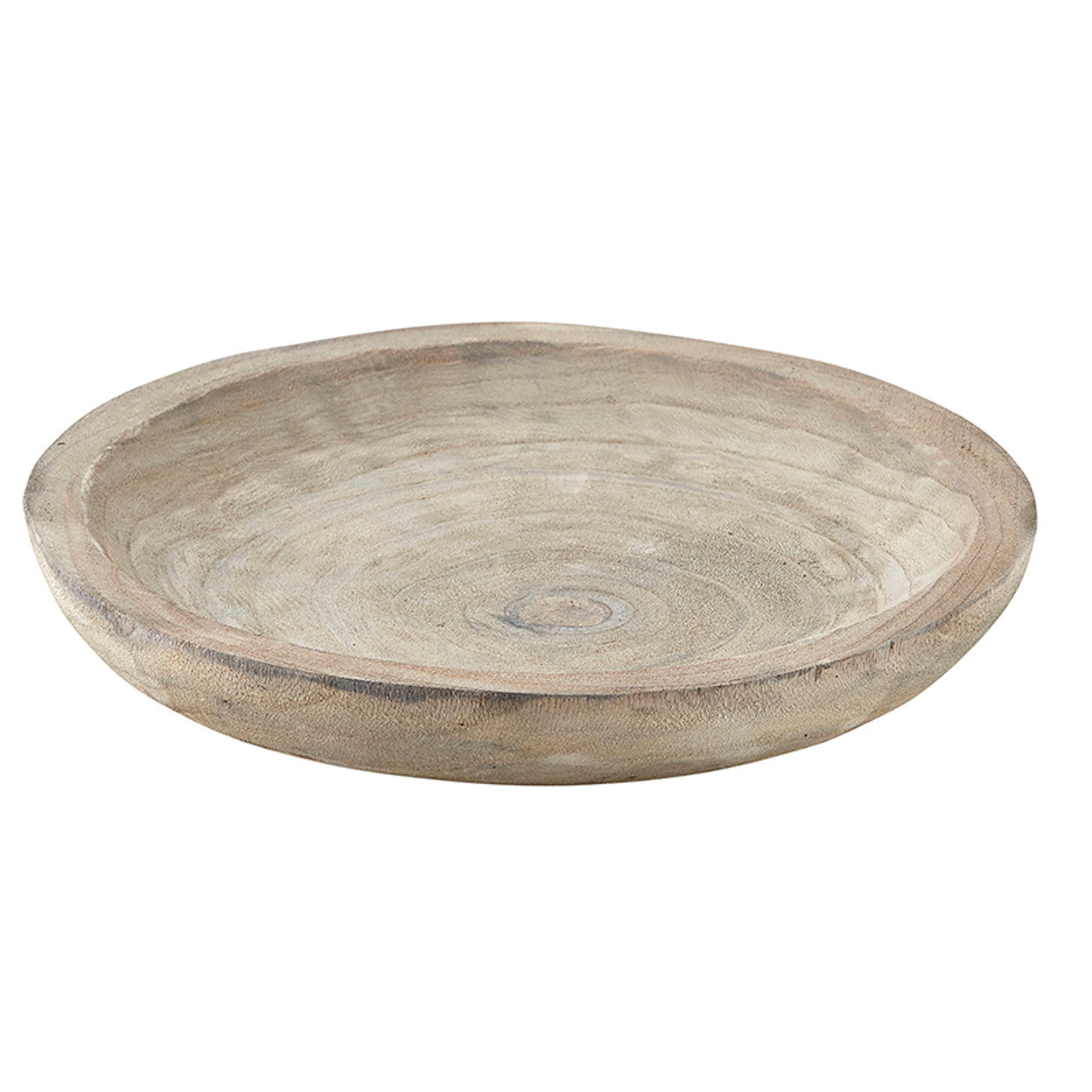 Paulownia Wood Bowl-Grey MD