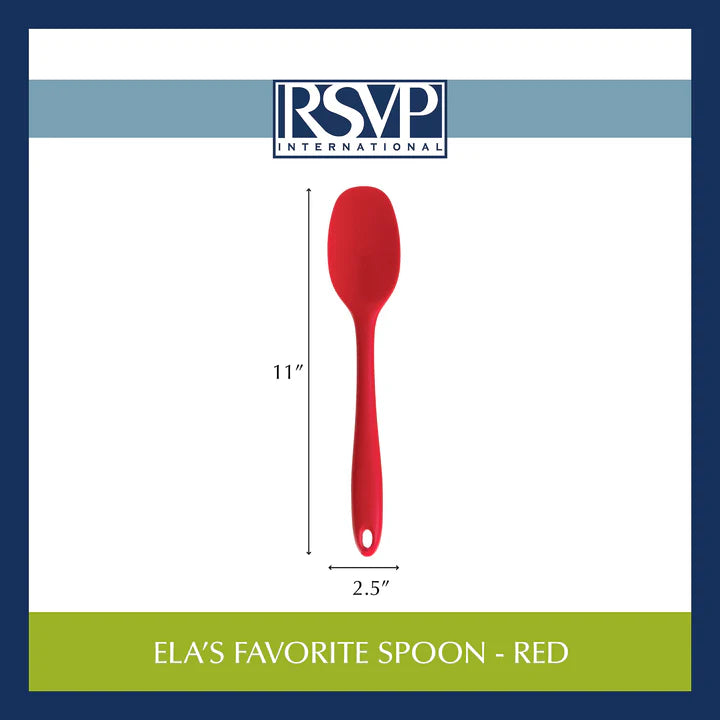 Ela's Favorite Spoon - Red