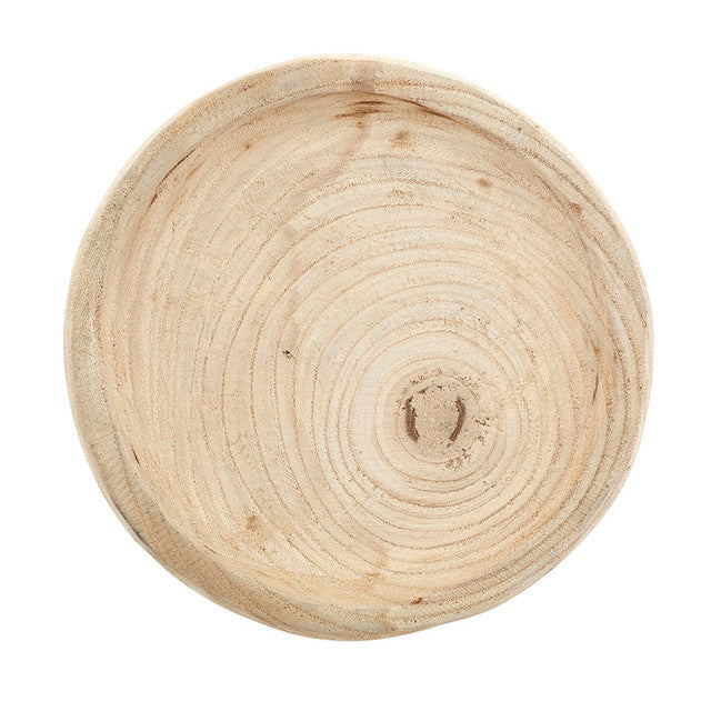 Paulownia Bowl - 6" Natural