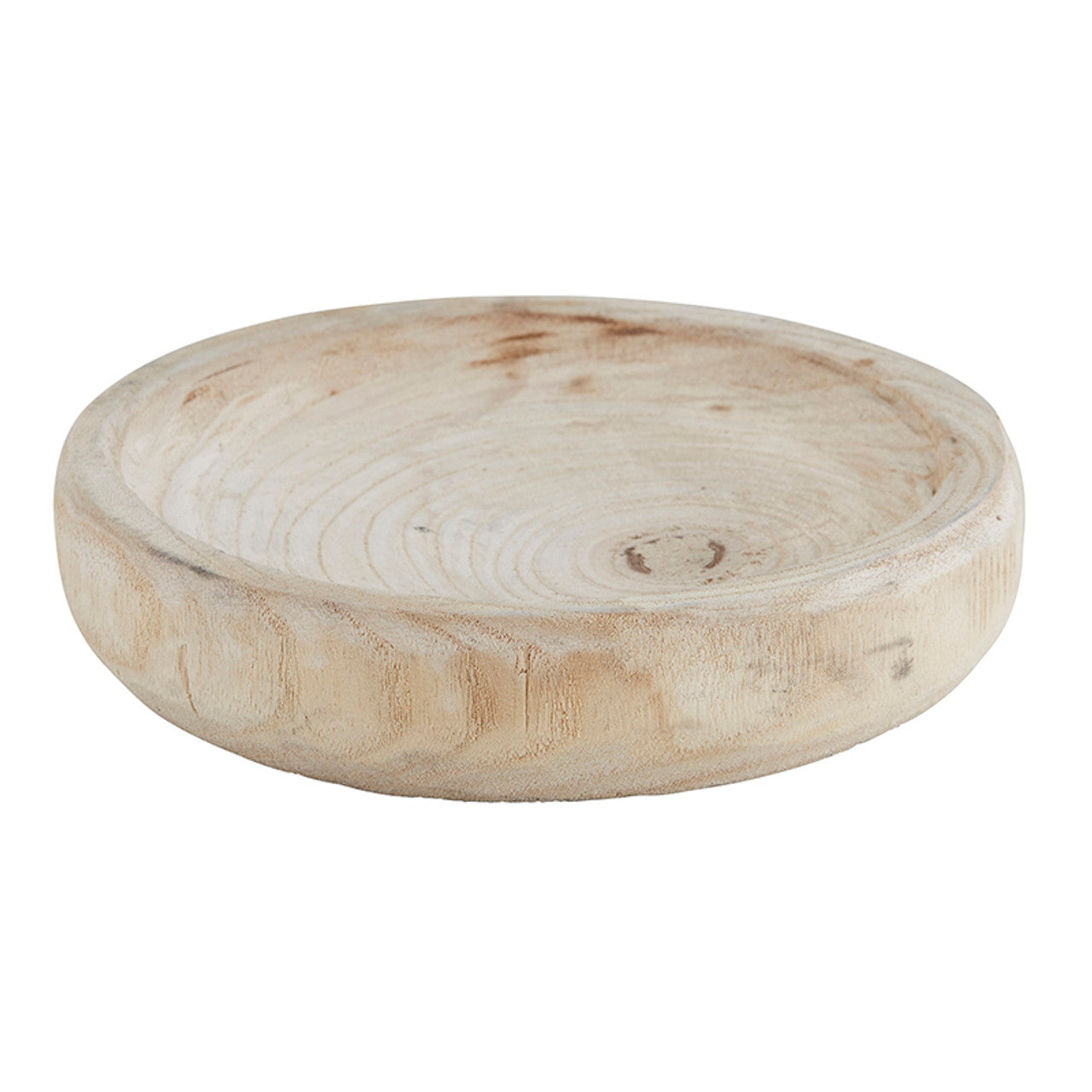 Paulownia Bowl - 6" Natural