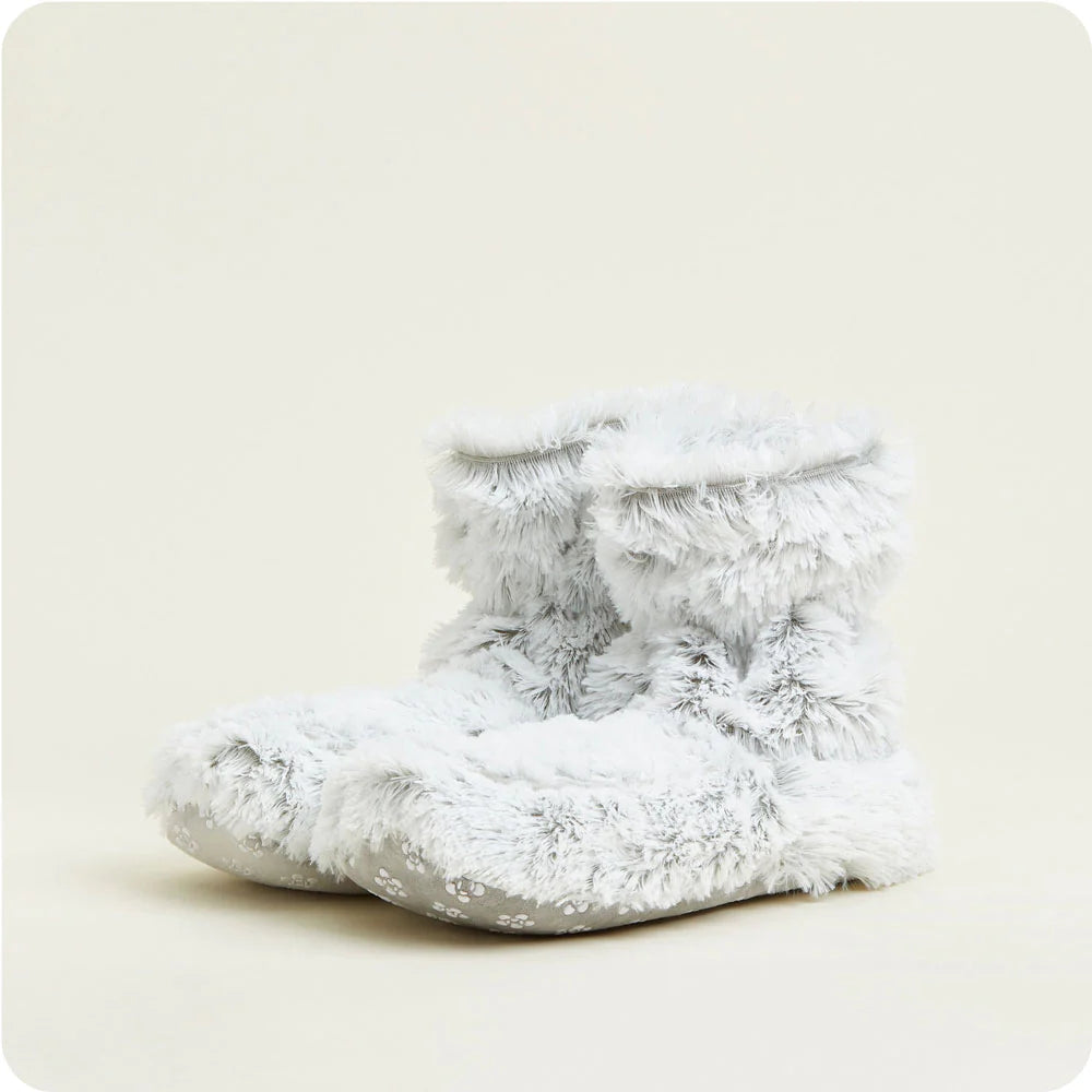 Marshmallow Gray Warmies Boots