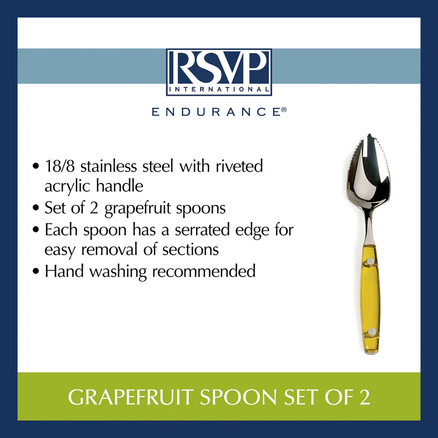 Grapefruit Spoon Set Of 2