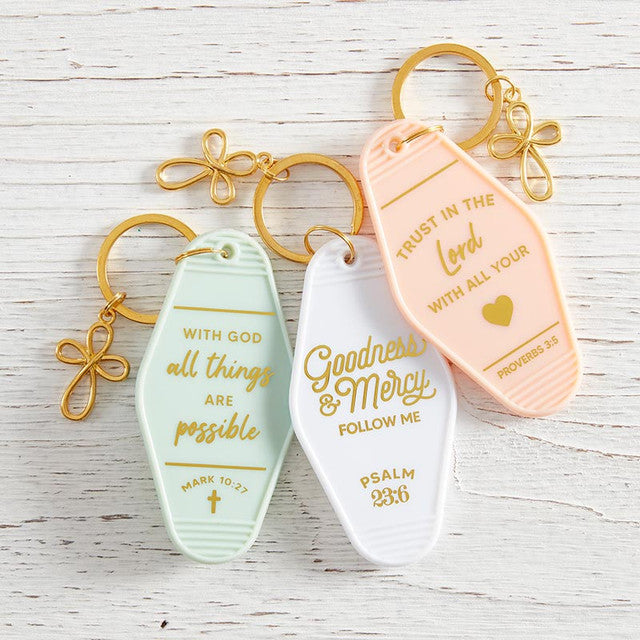 Scripture Keytag-Mark 10:27