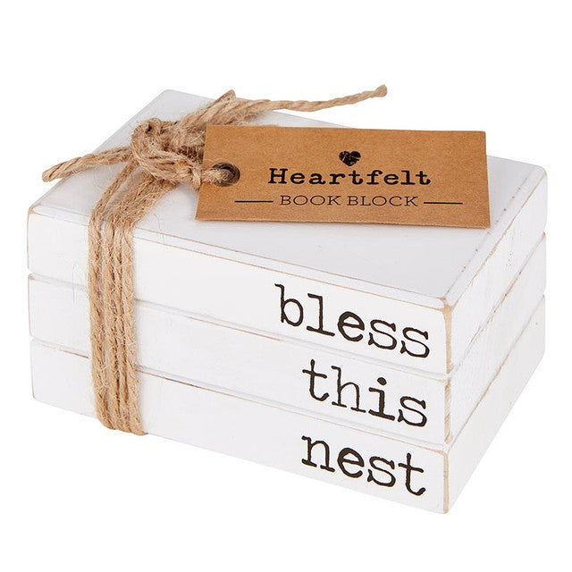 Stacked Bks-Bless This Nest