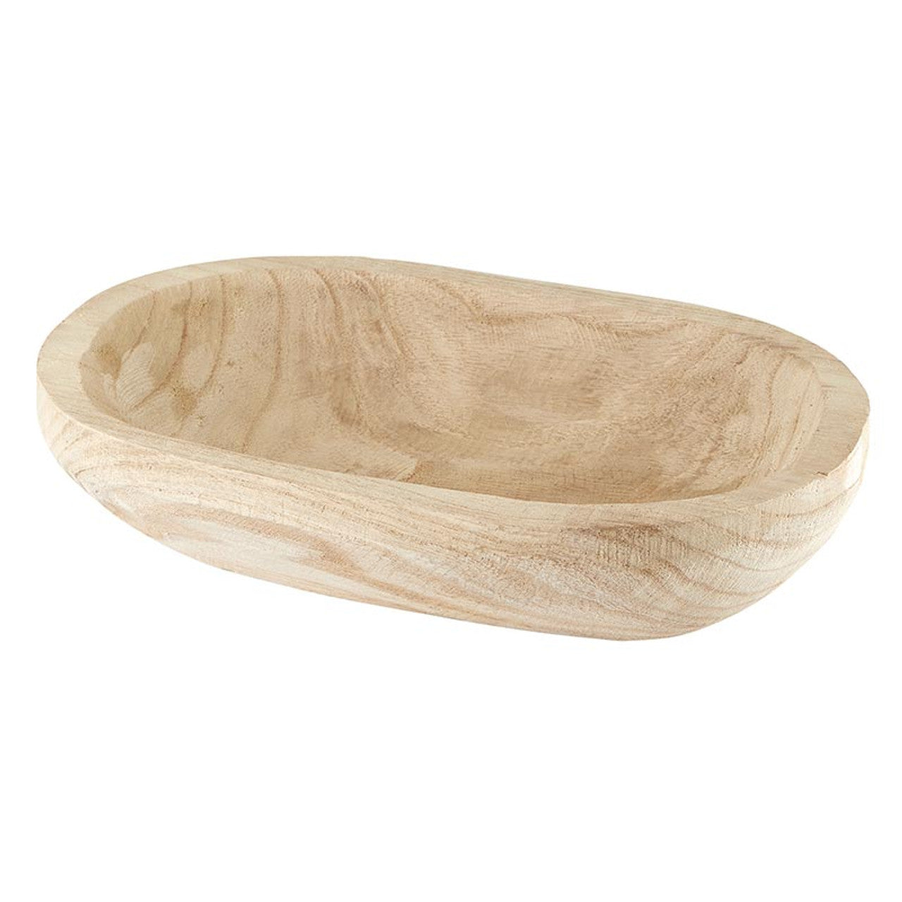 Paulownia Dough Bowl - Nat