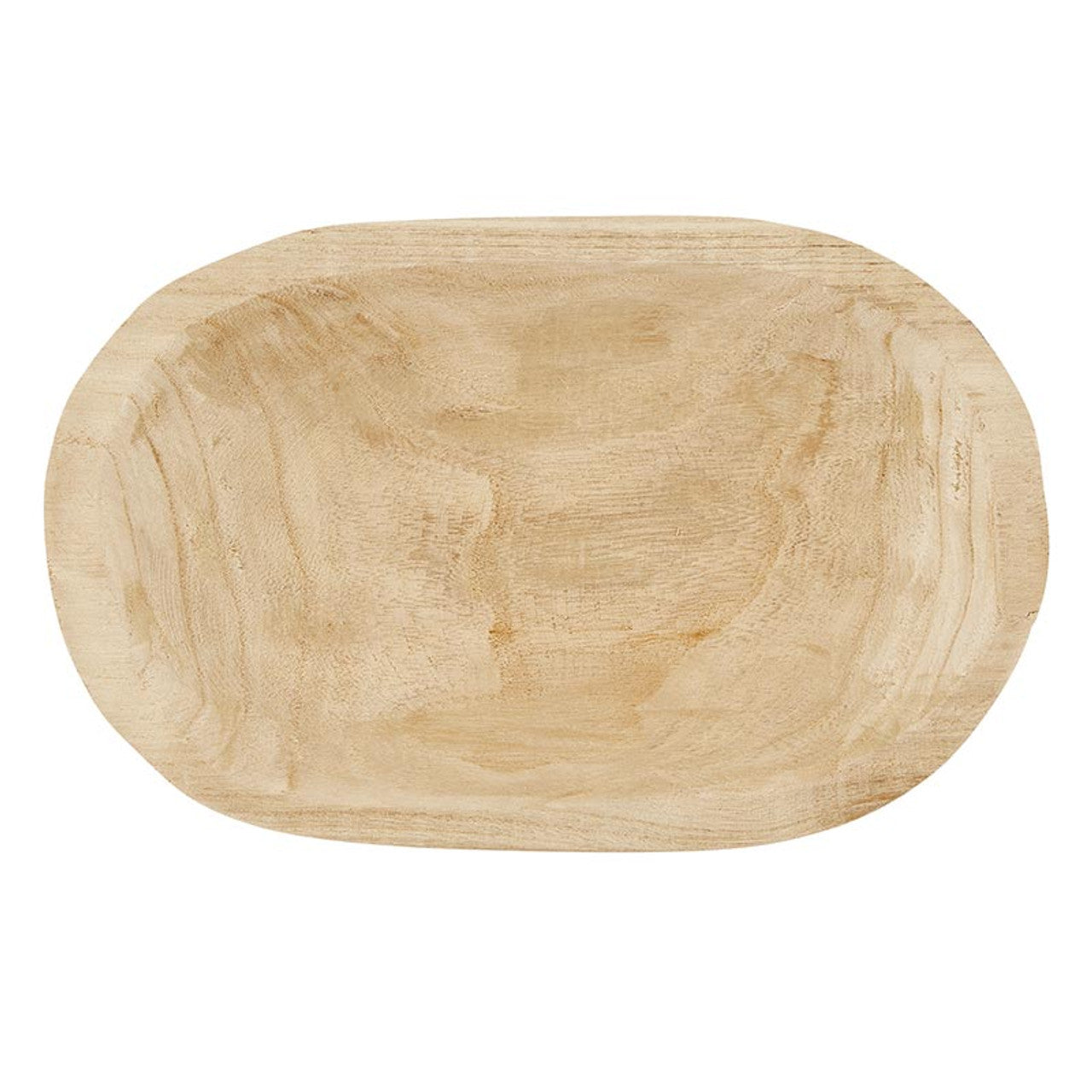 Paulownia Dough Bowl - Nat