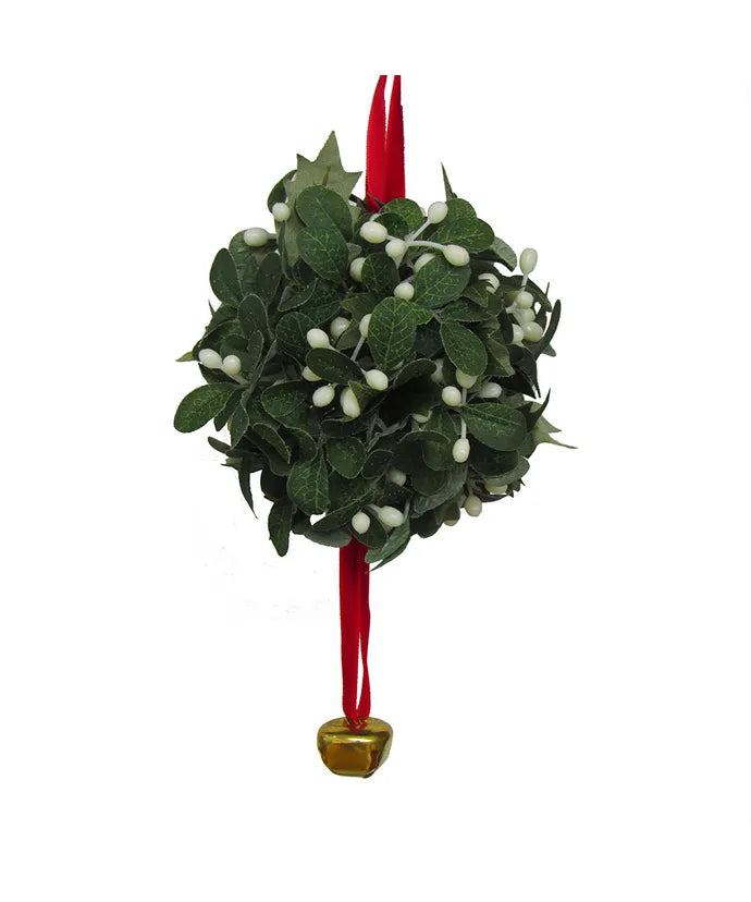 Mistletoe Ball Ornament