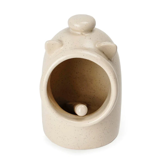 Stoneware Salt Pig Oat