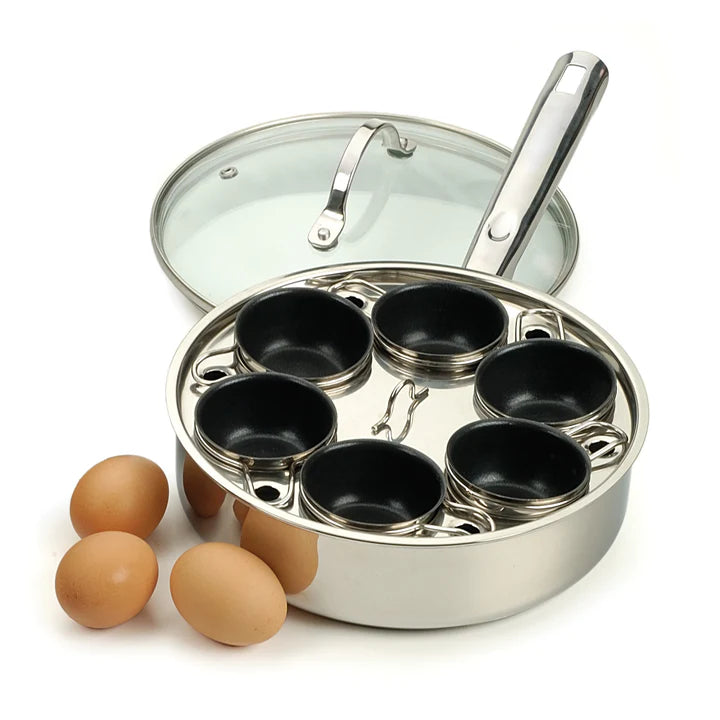 6 Egg Poacher Set