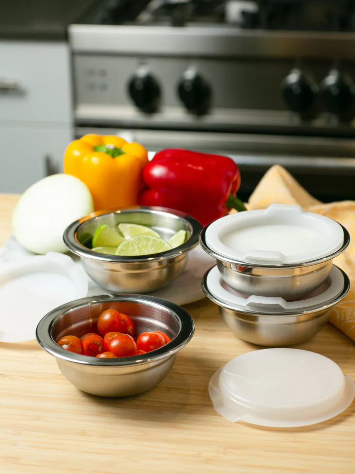 Prep Bowls With Lids Set Of 4