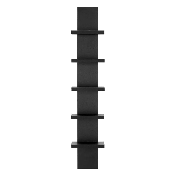 Utility Column Spine Wall Shelves - Black