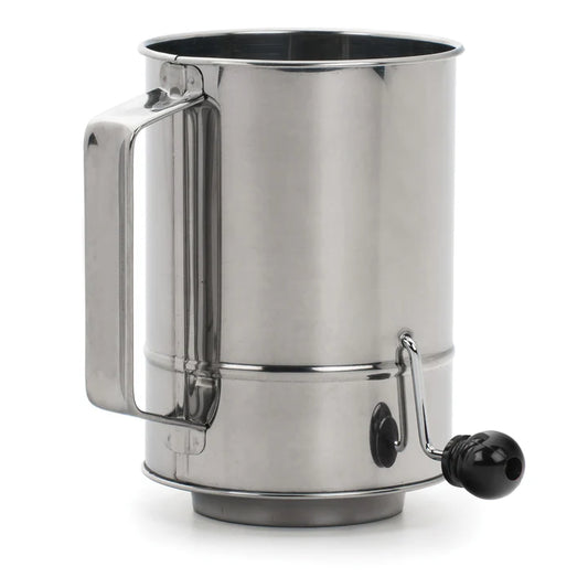 Crank Style Flour Sifter - 5 Cup