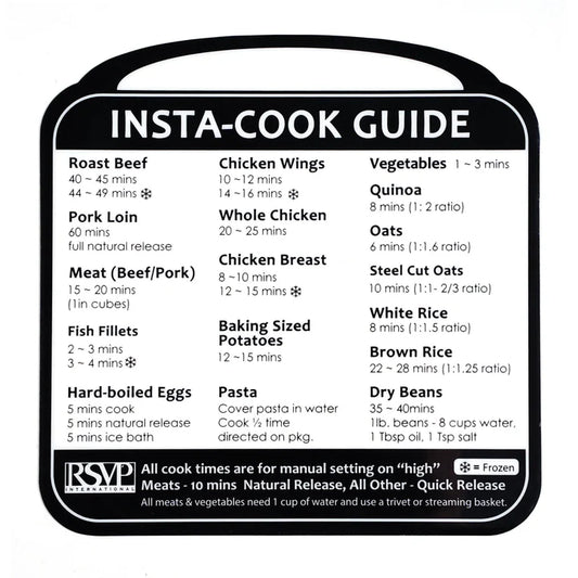 Removable Insta Cook Label